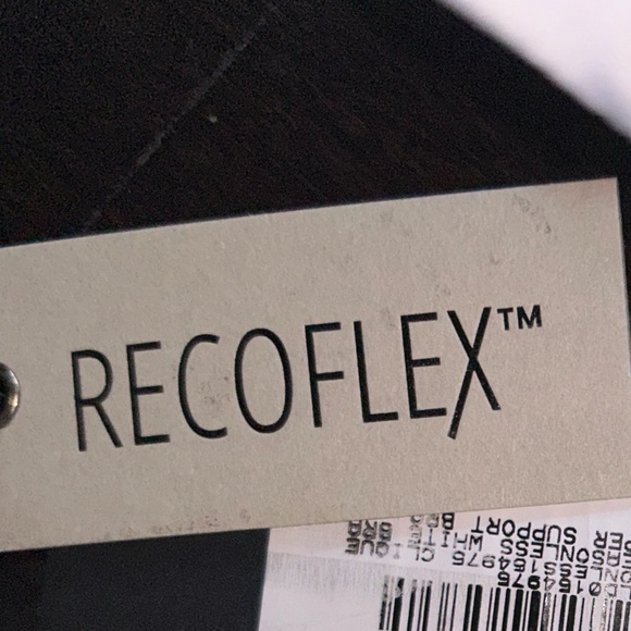 New CLQ sports bras Clique sz 4 Small spandex athletic bra yoga red white nwt S - Picture 3 of 6